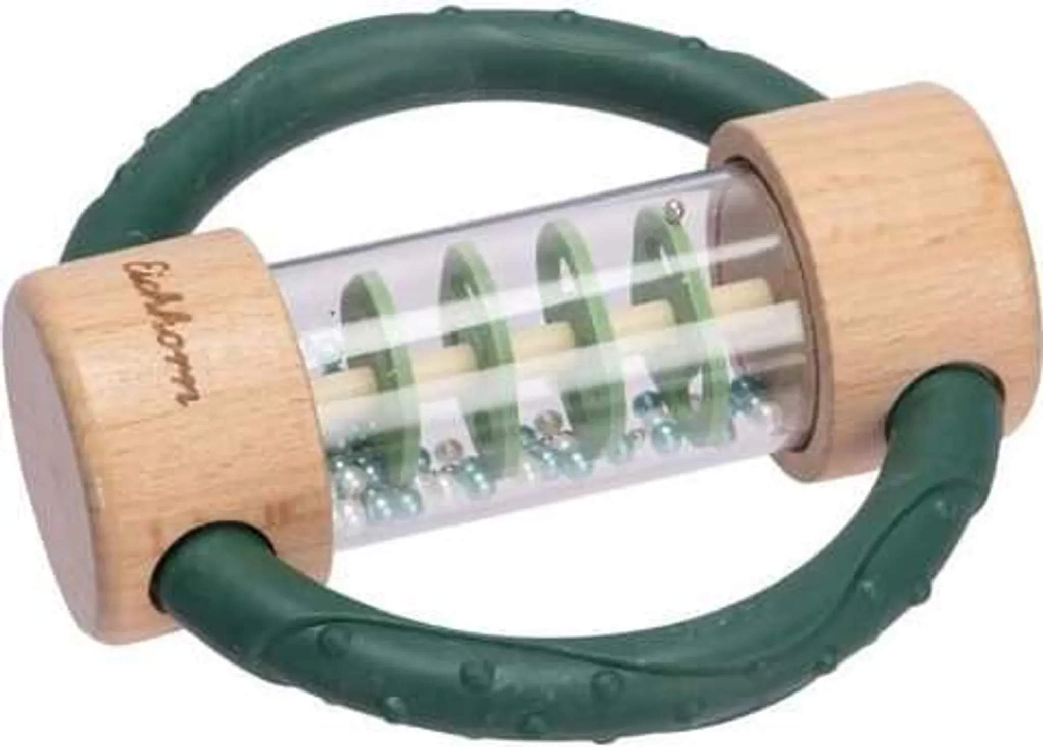 Baby HiPP Rasselstab aus Holz – mit Griffen